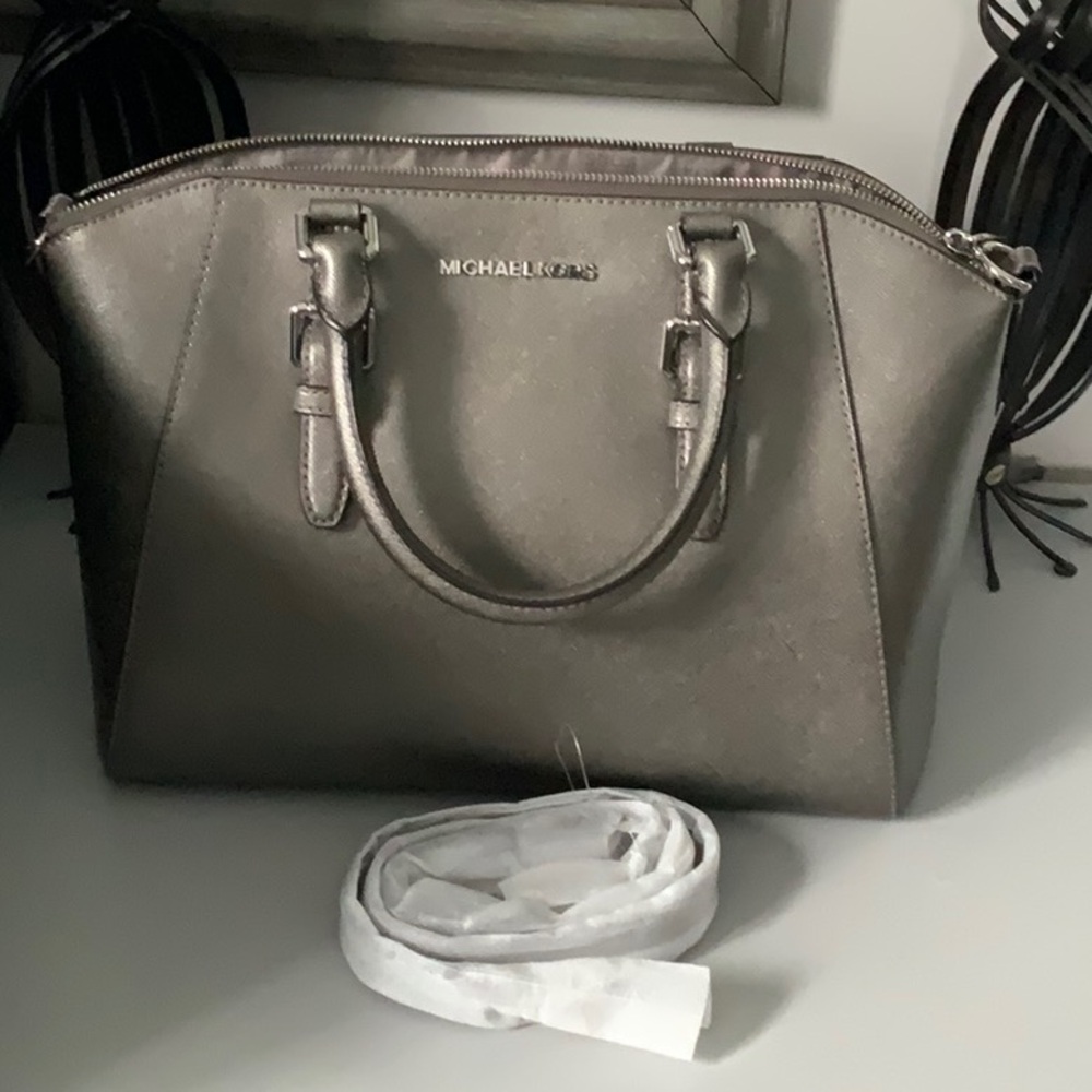 Michael Kors Gray Handbag
